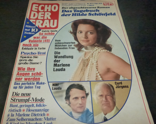 Echo der frau - frau, nr.38/1976