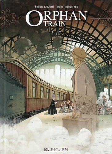 Orphan train hardcover comic - train,