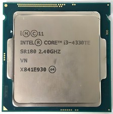 Intel Core i3-4330TE 2.4GHZ 4MB Dual-Core Socket 1150 LGA1150 CPU SR180