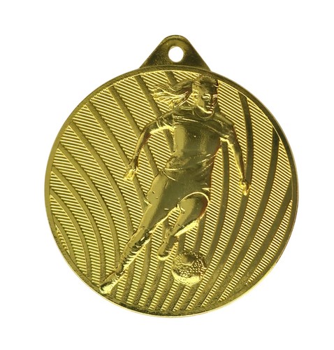 25x damen fußballmedaille - 25x,