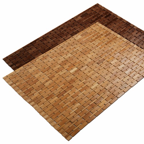Bambus badematte 60x90cm - 60x90cm, |