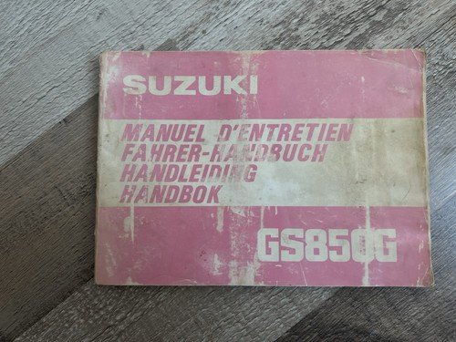 Suzuki gs850g benutzer - gs850g,