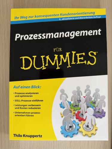 Prozessmanagement für dummies - für,