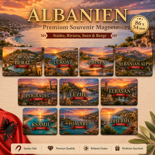 Albanien magnet - albanien,