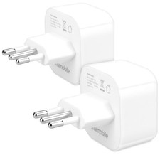 2x Reiseadapter Italien Typ-L