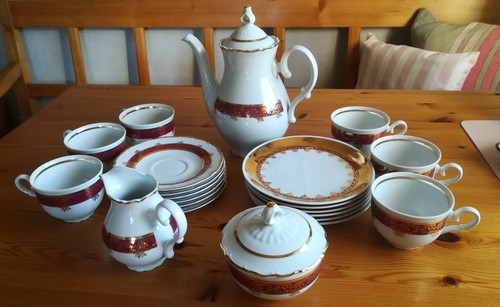 Festliches kaffee service - kaffee,