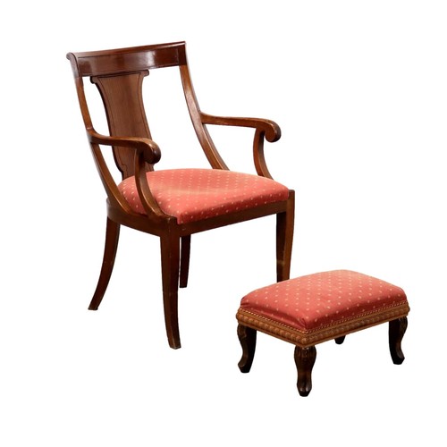 Antiker sessel walnuss - sessel,