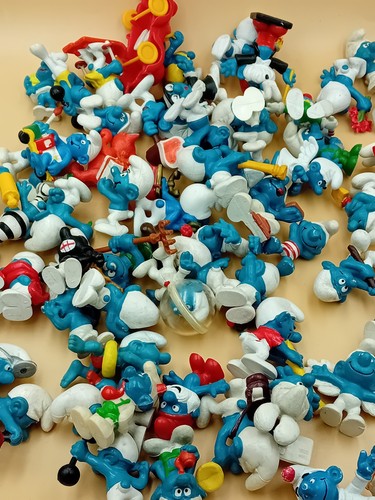 Die schlümpfe gummfiguren - schlümpfe,