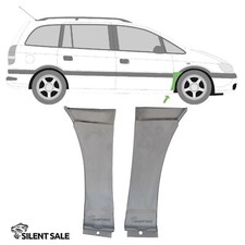 2x Kotflügel Reparaturblech Vorne L + R für Opel Zafira A 1999-2005