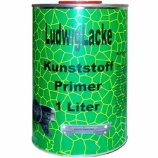 Kunststoffprimer 1 LITER Grundierung für Kunststoff lackieren Stossstangen Ludwi