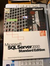 MS SQL Server 2000 Standard Vollversion englisch inkl. 5 Clients 