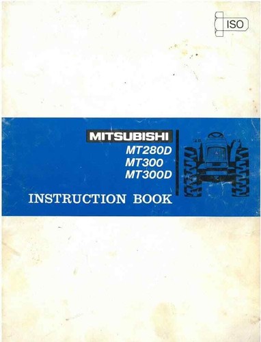 Mitsubishi traktor mt280d - mitsubishi,