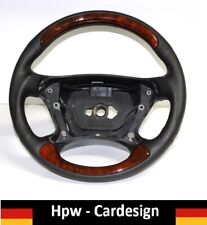 MERCEDES LENKRAD LEDER HOLZ WURZELHOLZ R230 W209 CLK W211 CLS C219 VICTOR