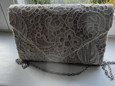 Brauttasche clutch weiß für - weiß,