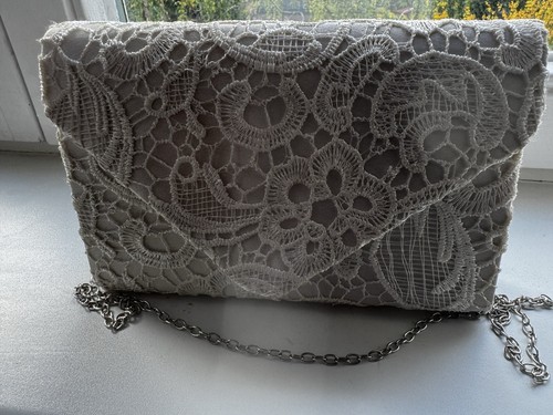 Brauttasche clutch weiß für - brauttasche,