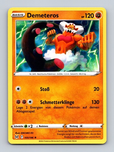 Tcg pokemon karte - tcg, demeteros