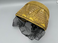 antike goldene Trachtenhaube Frau Kinzigtal Schuttertal Schwarzwald