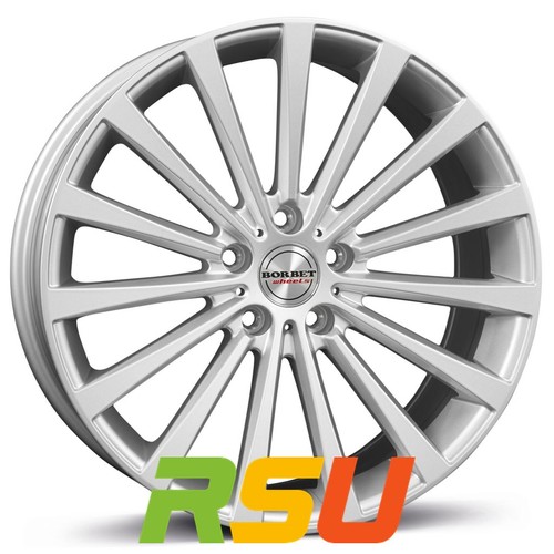 Borbet blx brilliant silver - blx,