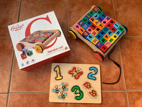 Hamleys abc 123 nachziehwagen - abc,