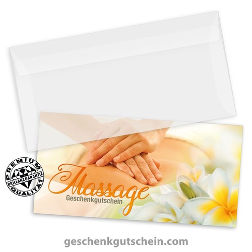 Gutscheinkarten dinlang mit - "dinlang",