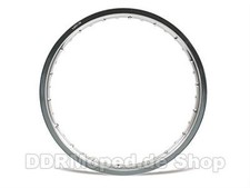 Felge 1,85 x 18 Aluminium matt