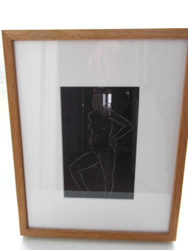 Eric gill gerahmte radierung - gill,