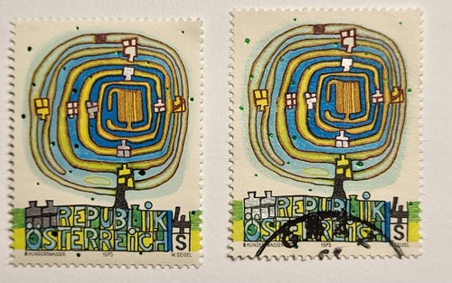 Vintage briefmarken - vintage,