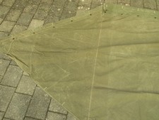 Original US Army Zeltplane Oliv OD WKII 1945 Tent Cover WWII 1. Modell Mint #II