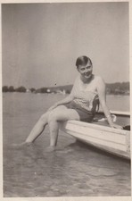 Vintage Photo Pretty Young