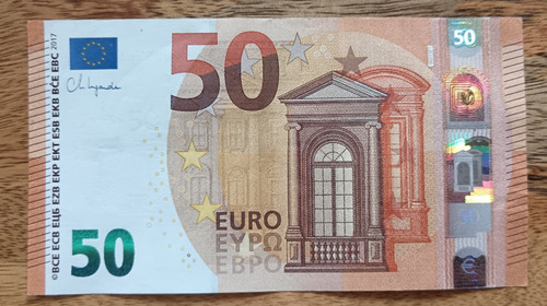 Euro banknote - euro, 2017