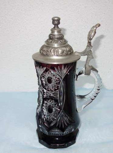 Bleikristall glas krug - glas,