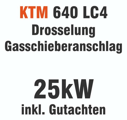 Ktm drossel 640 lc4 - ktm,