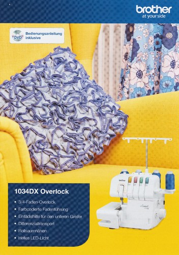 Brother faden overlock - 3/4-faden,