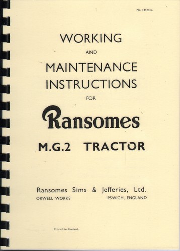Ransomes 2 raupentraktor - ransomes,