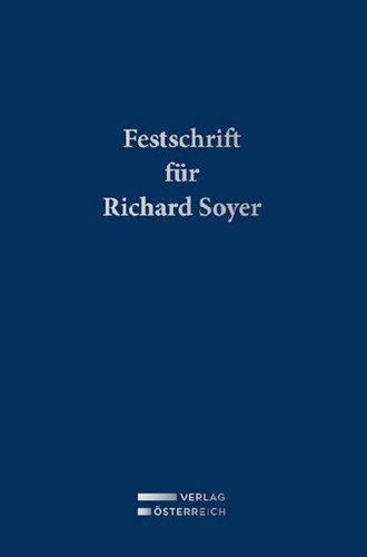 Festschrift für richard - festschrift,