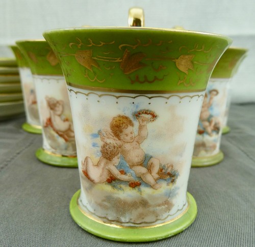 Tassen mit untertassen putti - 6,