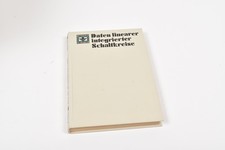 Militärverlag DDR - Daten linearer integrierter Schaltkreise I - Fachbuch - 1982