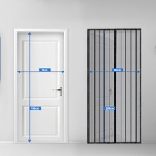 Magnet Fliegengitter Tür