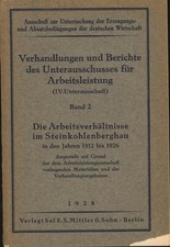 Die Arbeitsverhältnisse im