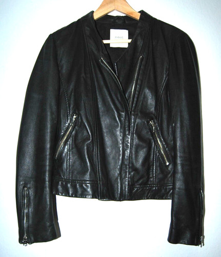 Mango damen lederjacke m - mango,