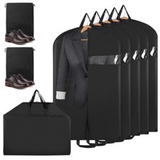 1-10x Kleidersack Schutzhülle Kleidertasche Deluxe Reisesack Kleiderhülle