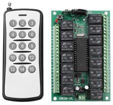 ON-433L15 Lernfähiger 15 Kanal Universal Funk Empfänger 433Mhz Fernbedienung