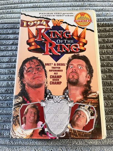 Vhs king the ring - king, 1994