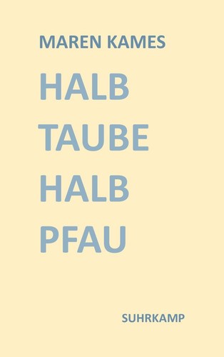 Halb taube - halb, pfau,