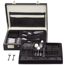 GRÄWE Besteckset mit Koffer 68-teilig für 12 Personen Tafelbesteck Besteck