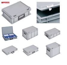 LOCKWEILER Kunststoffkoffer mit Schiebeverschluss Gr. Auswahl von 10 - 70 Liter