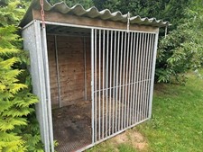 Hundehütte outdoor xxl, Verzinkter Stahl