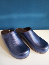SANITA CLOGS 41 blau  - Neu