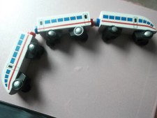ICE Zug, Eisenbahn, Lokomotive ,Holzeisenbahn  Noppi ??