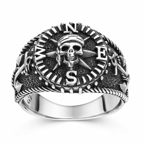 Materia piratenring herren - piratenring,